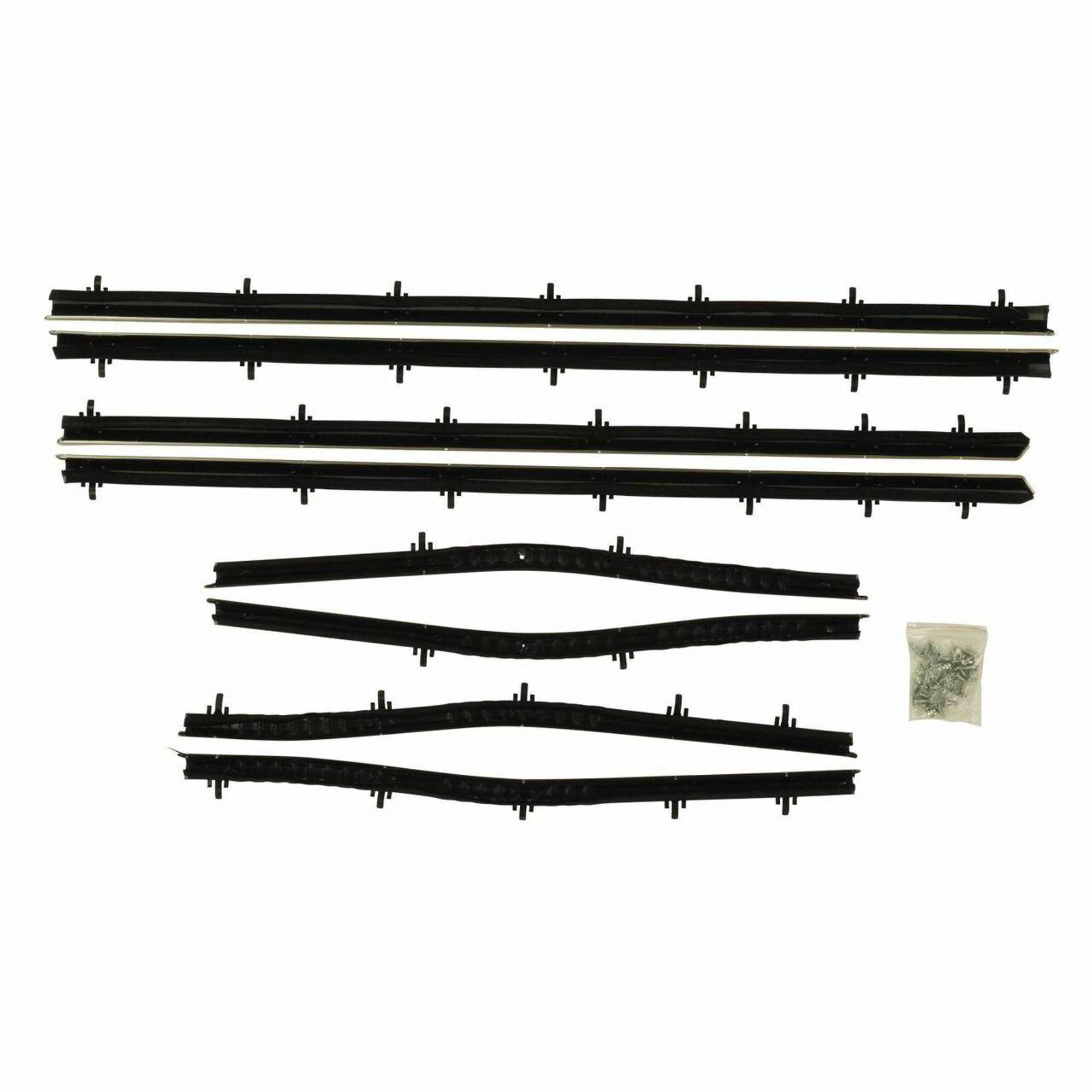 PUI Interiors 1966-1967 Oldsmobile Cutlass 2 Door Sedan Window Felts - F240-2