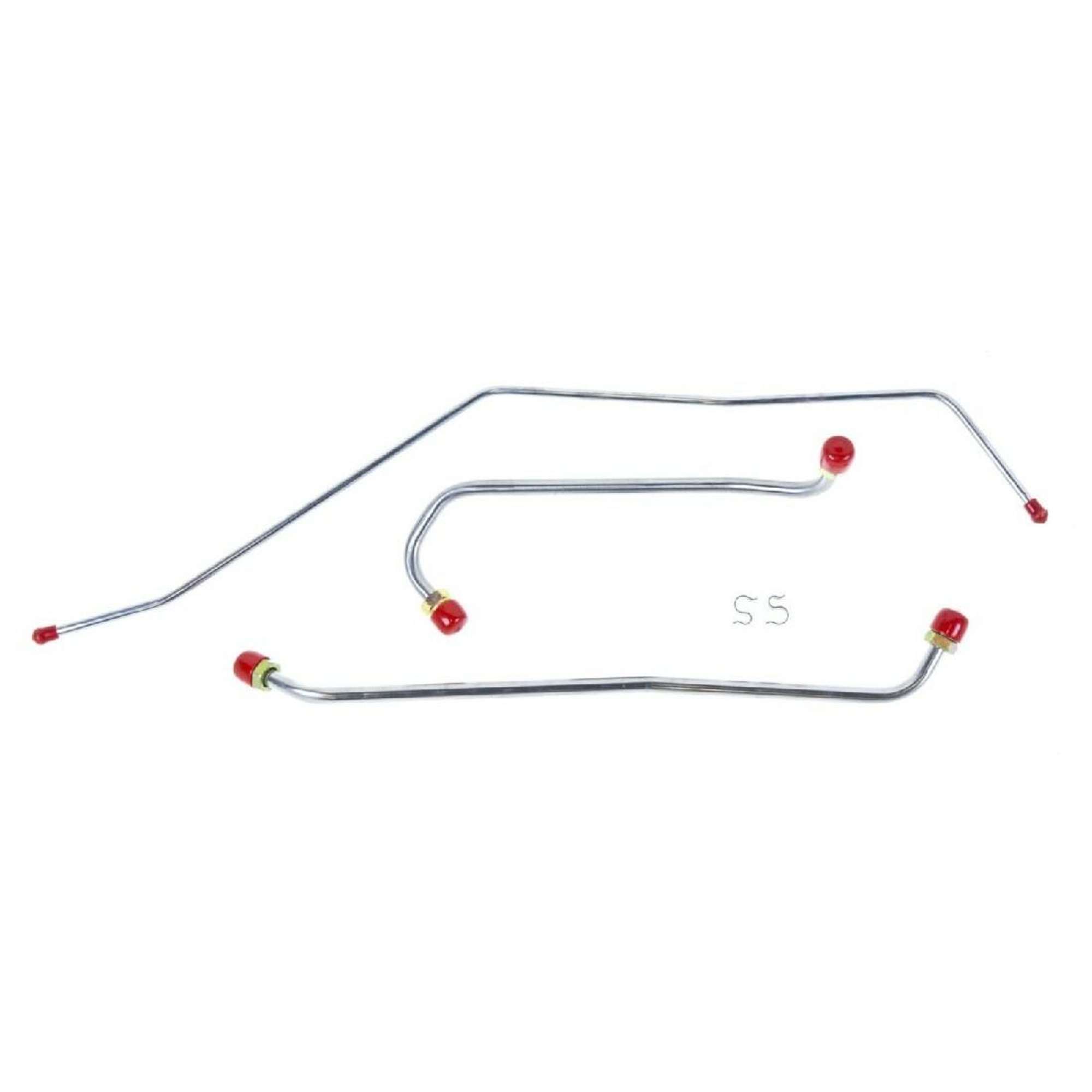 The Right Stuff 1969 Camaro/Nova W/396cu, Pre-Bent OE Steel Fuel Pump To Carb Line - FPC6903