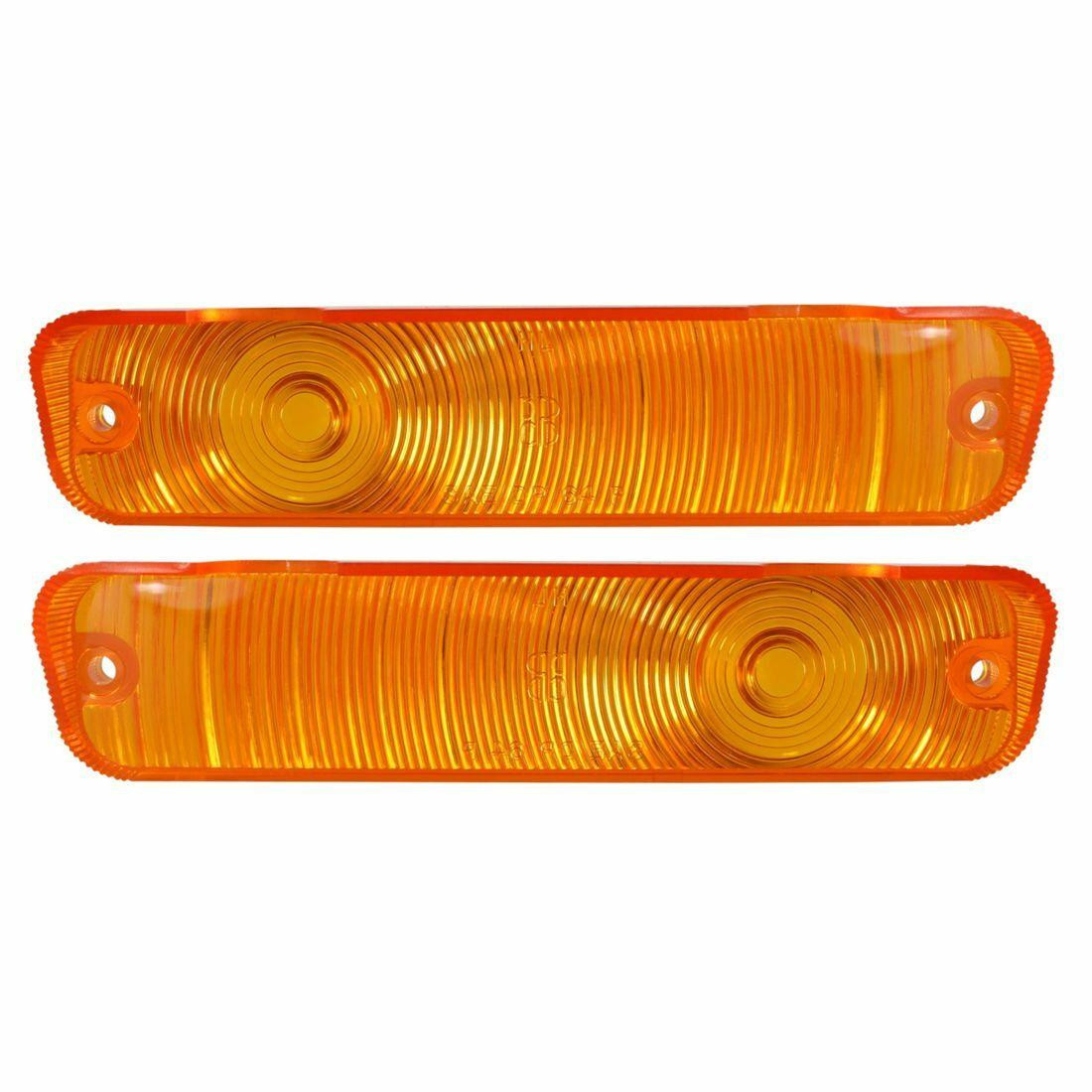 Trim Parts 1964 Plymouth Savoy/Belvedere/Fury Parking Light Lens w/Gasket, Pair - MP5026