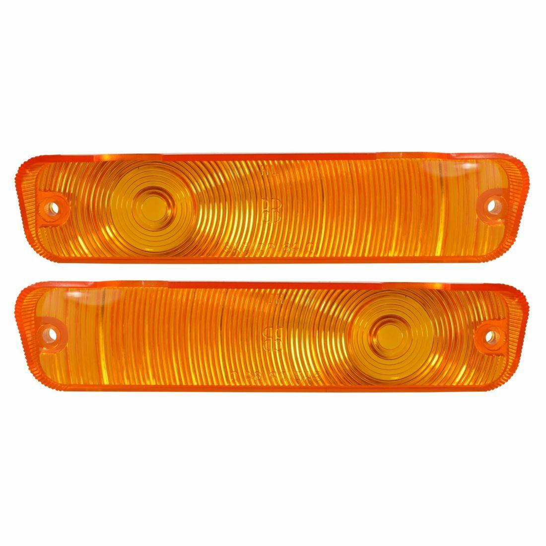 Trim Parts 1964 Chrysler 300/New Yorker/Newport Parking Light Lens W/Gasket, Pair - MP5027