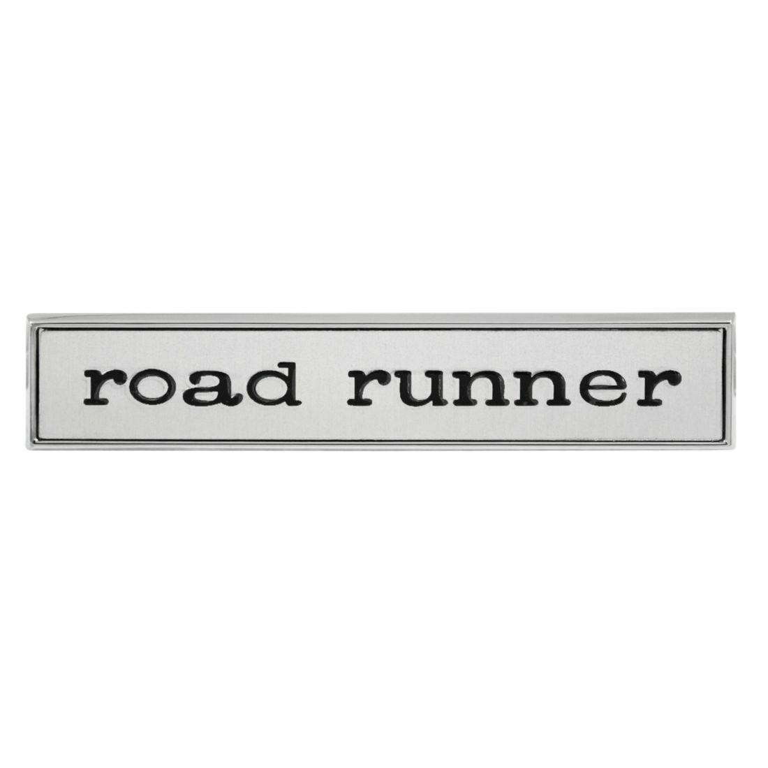 Trim Parts 1968 Plymouth Road Runner Dash/Door/Fender/Trunk road runner Emblem, Each - MP6010