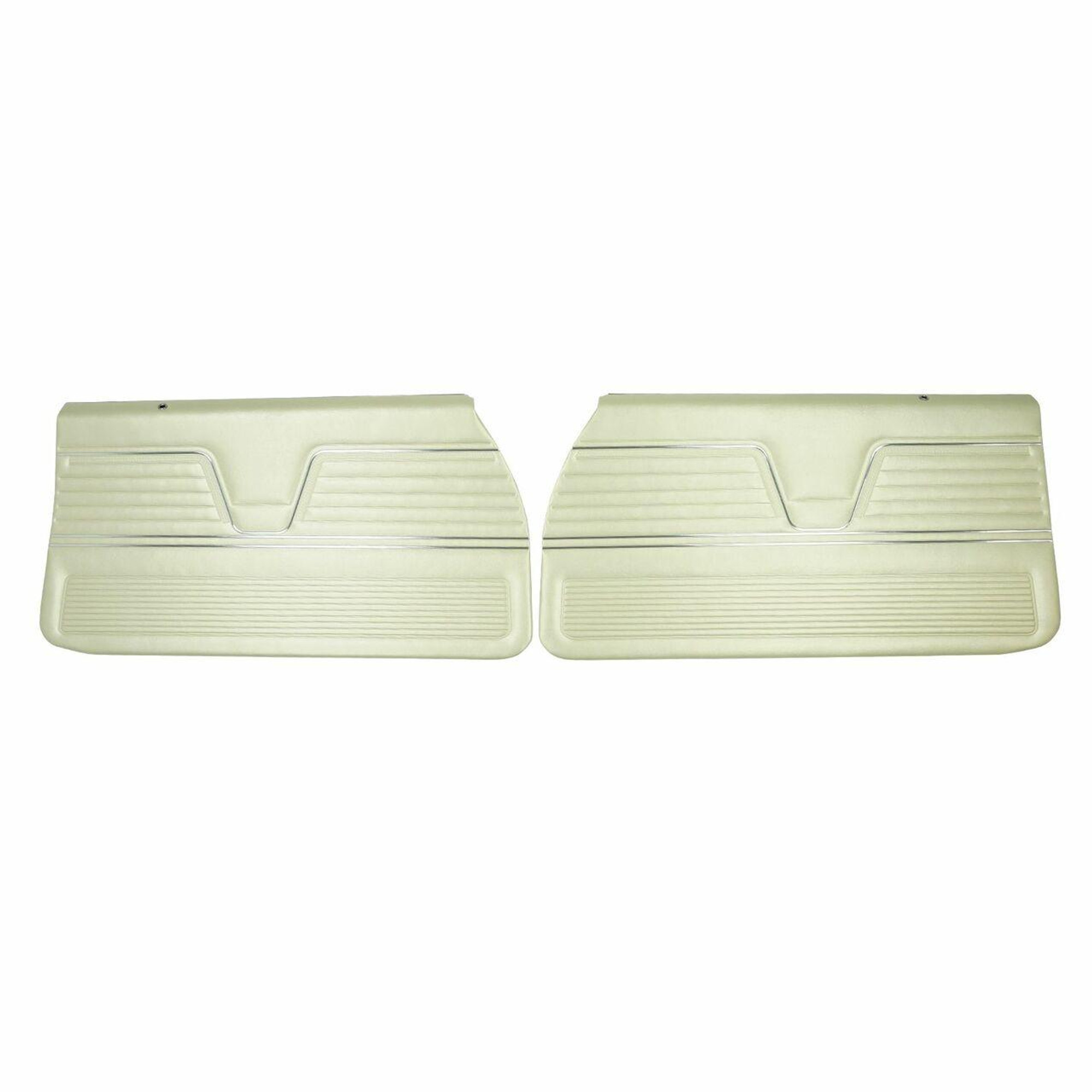 PUI Interiors 1969 Chevrolet Chevelle Pre-Assembled Parchment Front Door Panels - PD252