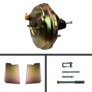 The Right Stuff 1959-70 Chevrolet Bel Air/Impala, Delco Style 9" Brake Booster W/O Stamp & W/Rod - (RPB9421)