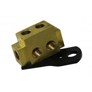 The Right Stuff 1962-64 Mopar A/B-Body W/Dual Master Cylinder, Conversion Proportioning Block - (RSBB121)