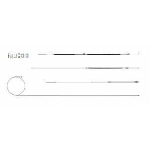 The Right Stuff 1978-88 Oldsmobile Cutlass, OE Steel Emergency Brake Cable Kit - (RSBCA06)