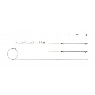 The Right Stuff 1965-66 Chevrolet Impala/BelAir, Stainless Steel Emergency Brake Cable Kit - (RSBCB01S)