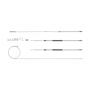 The Right Stuff 1970-72 Chevrolet Monte Carlo W/THM400, OE Steel Emergency Brake Cable Kit - (RSBCM02)