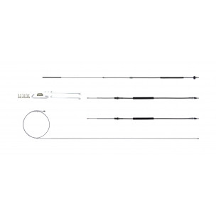 The Right Stuff 1973-77 Chevrolet Monte Carlo W/O THM400, OE Steel Emergency Brake Cable Kit - (RSBCM03)