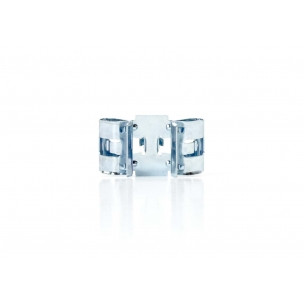 The Right Stuff 1/4" x 3/16" Silver Zinc Double Sided Push In Brake Line Clip - (RSCLP10)