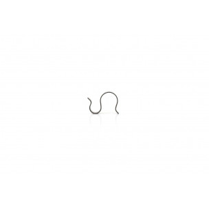 The Right Stuff 3/8" x 1/4" Black Brake Line Spring Clip - (RSCLP40)