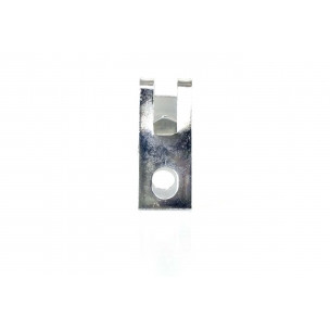 The Right Stuff 1/2" x 3/8" Silver Brake Line R-Clip w/ Tab - (RSCLP53)