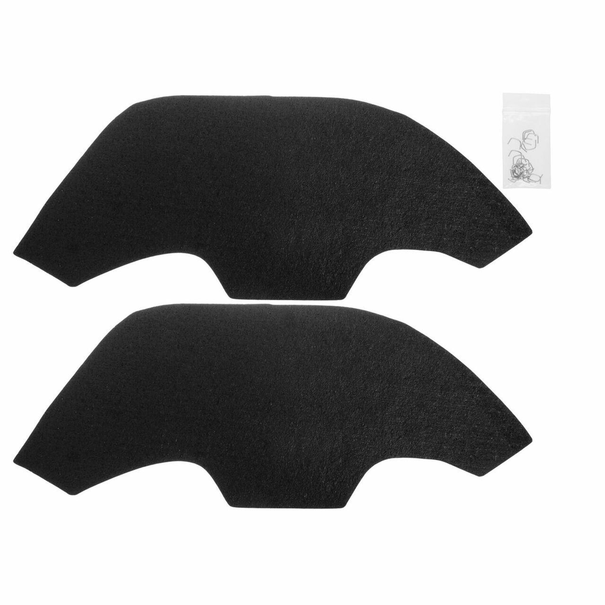 SoffSeal A-Arm Seal Steel Inner Fenders for 1968-1972 Chevy Chevelle El Camino, Pair - SS-5068