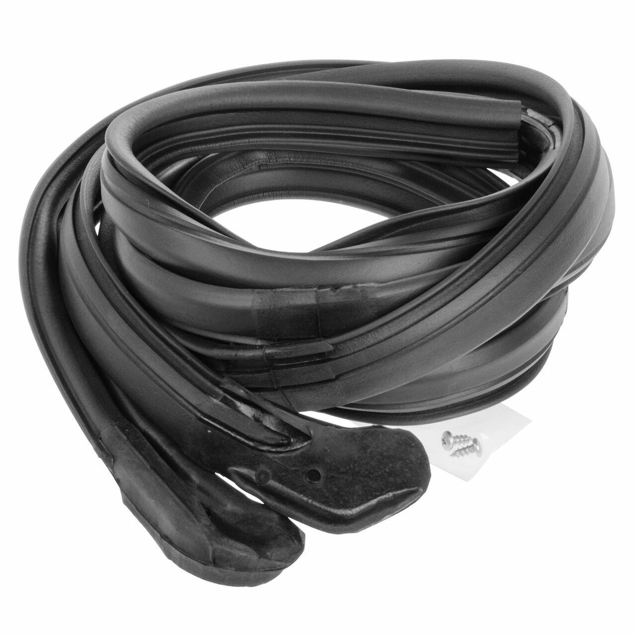 thumbnail image 2 of Restore That Classic Mopar! This Roofrail Weatherstrip Seal Pair From Metro Moulded Parts Fits 1971-74 Charger, Roadrunner, And Satellite. Direct Replacement For The Left And Right Sides. 2 of 6