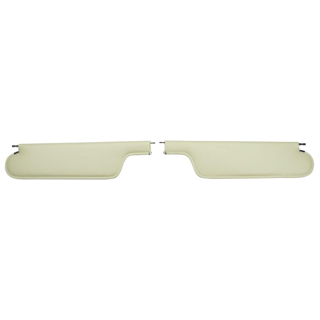 PUI Interiors 1965-1967 Chevelle/GTO/Lemans/Cutlass/Skylark Convertible Off White Sun Visors - SV240V