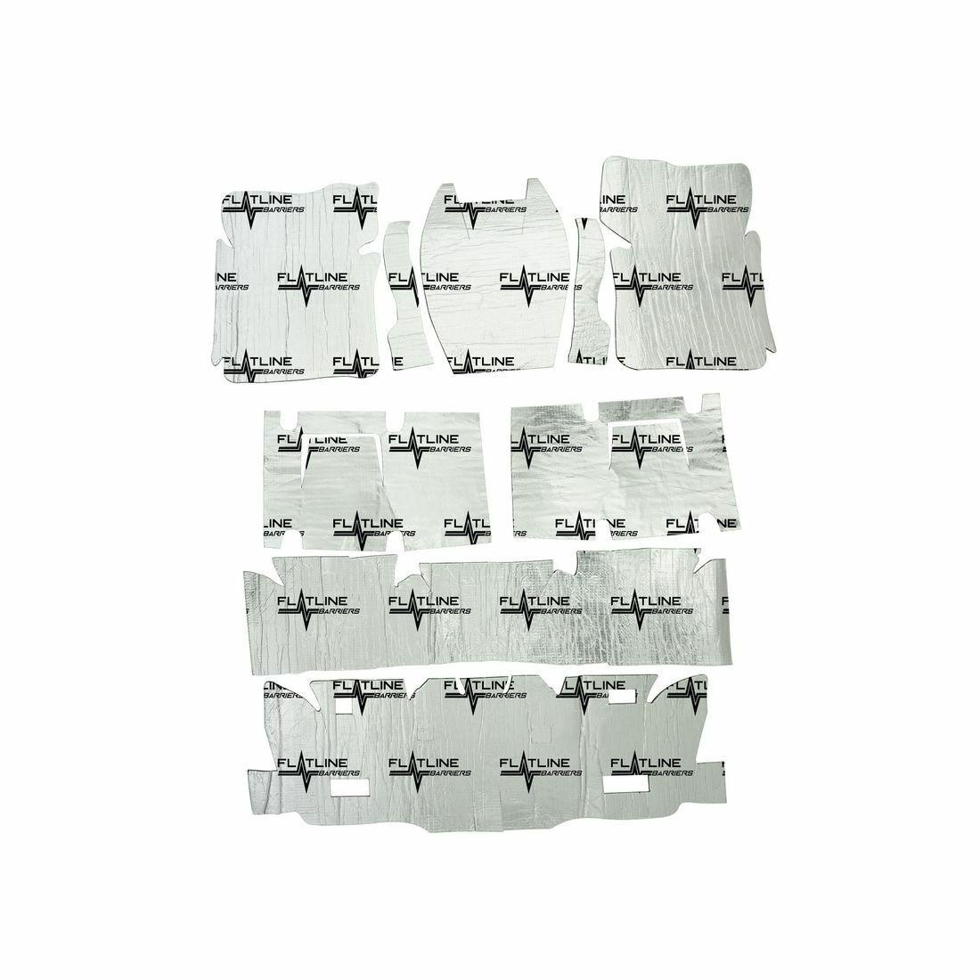 Flatline Barriers 70-81 GM F-Body Floor Insulation and Sound Dampening Kit - TABF2012