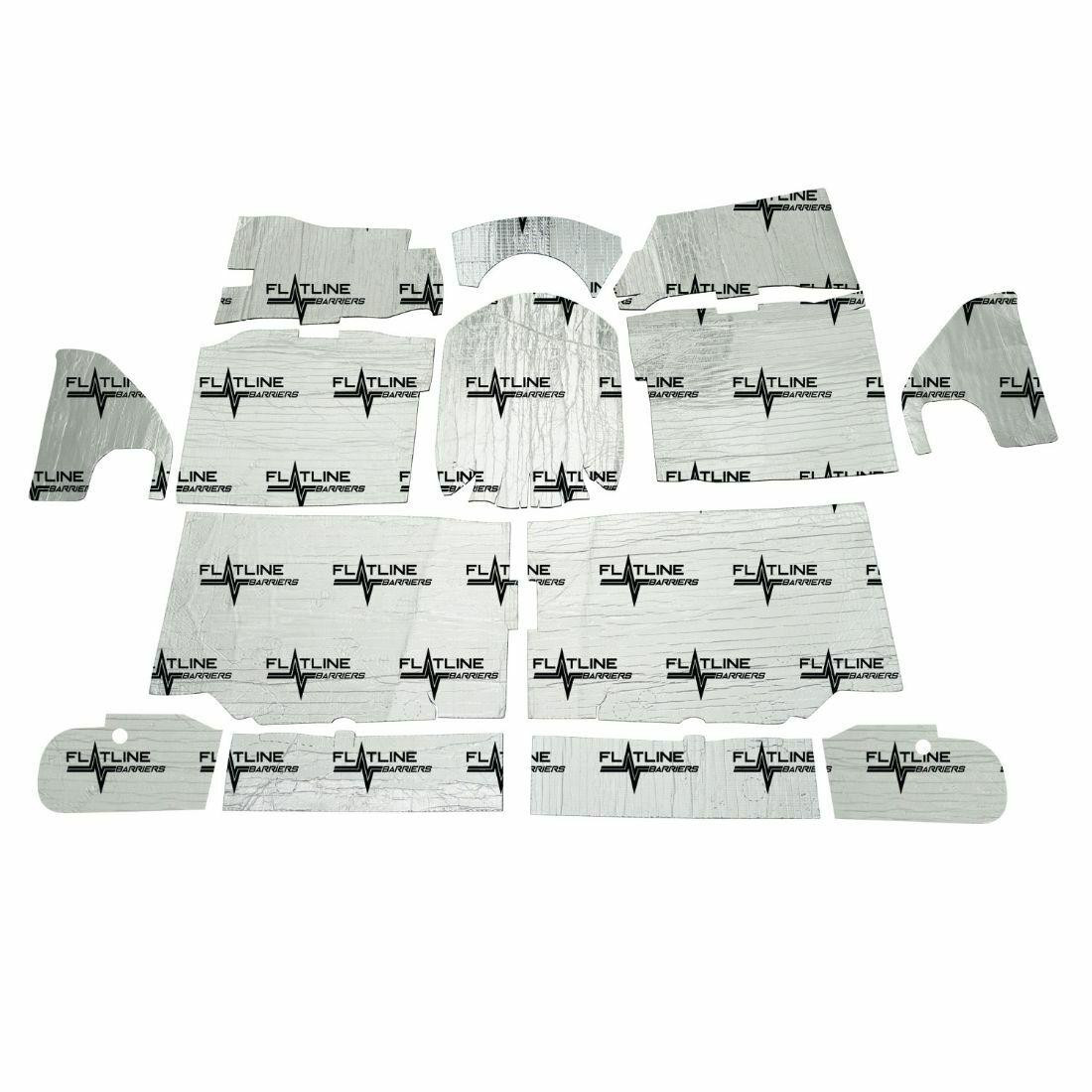 Flatline Barriers 67-72 GM C/K 10-30 Series High Tunnel Truck Floor Sound Dampening Kit - TABT4004