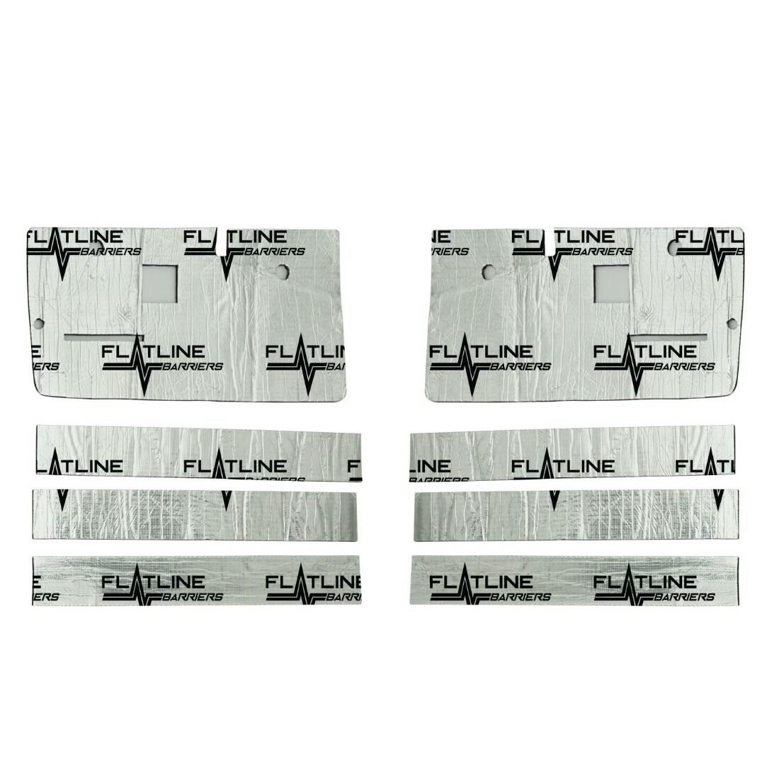 Flatline Barriers 73-87 GM C/K 10-30 Series Truck Front Door Insulation and Sound Dampening Kit - TABT4007