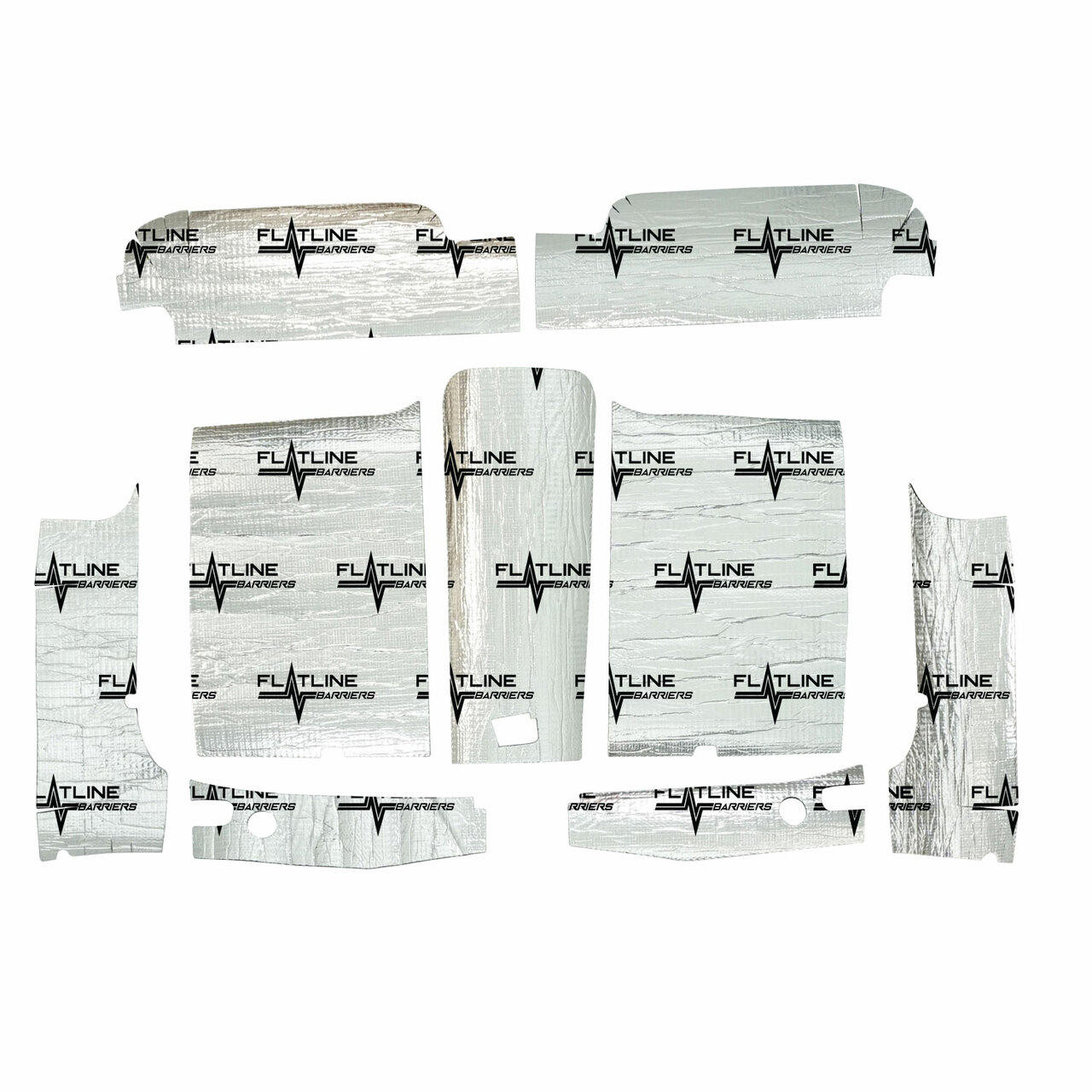 Flatline Barriers 73-87 GM C/K 10-30 Series Std Cab Truck Roof Insulation and Sound Dampening Kit - TABT4017