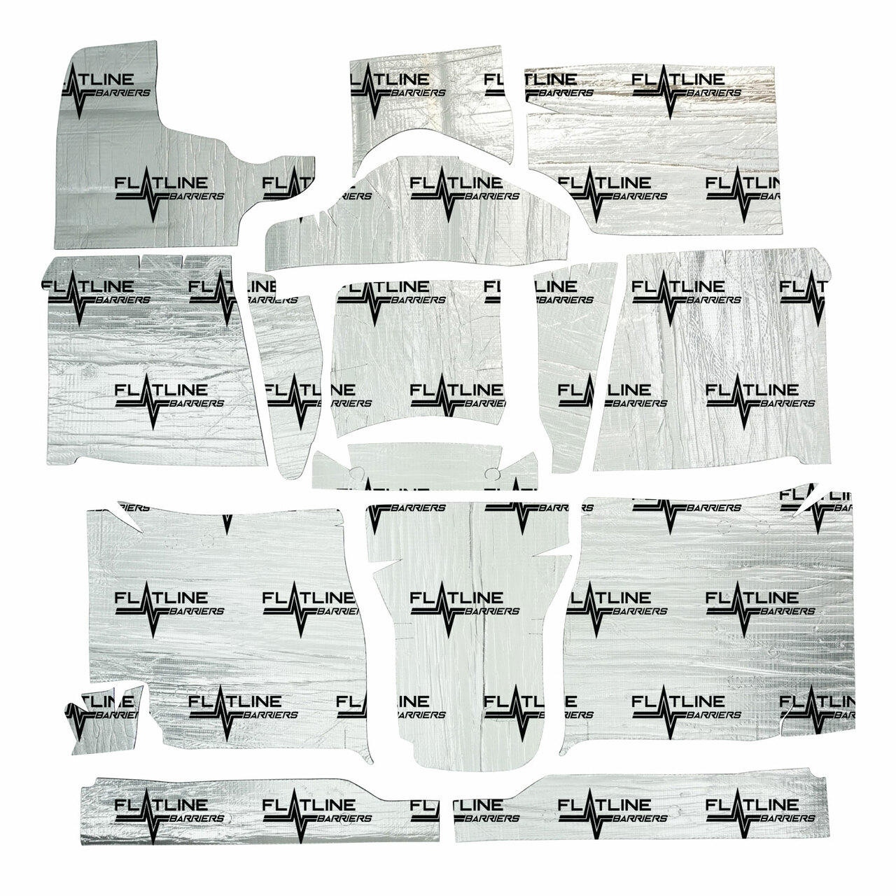 Flatline Barriers 1963-66 GM Truck Low Tunnel Floor Insulation and Sound Dampening Kit - TABT4018