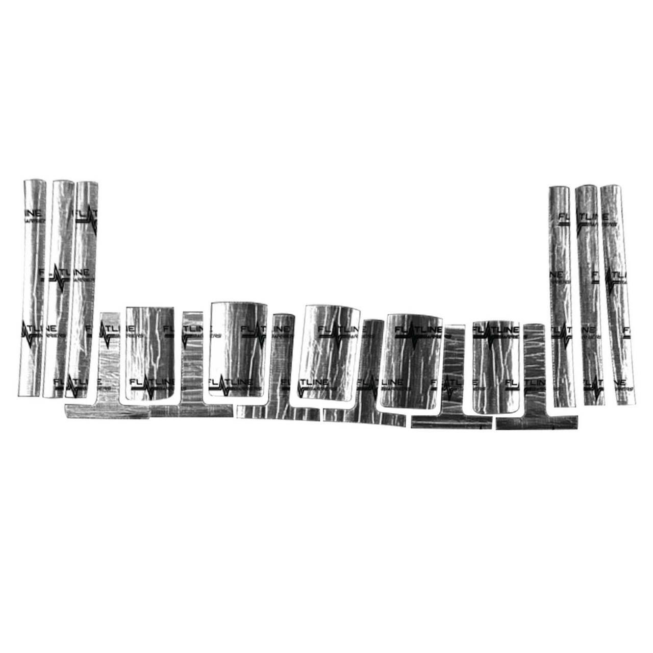 Flatline Barriers 1955 2nd Series - 1959 GM Truck Cab Wall Insulation and Sound Dampening Kit - TABT4036