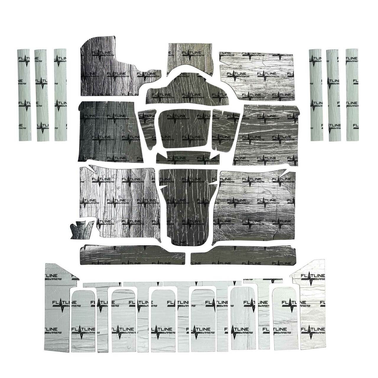 Flatline Barriers 1960-62 GM Truck Low Tunnel Full Insulation and Sound Dampening Kit - TABT4040