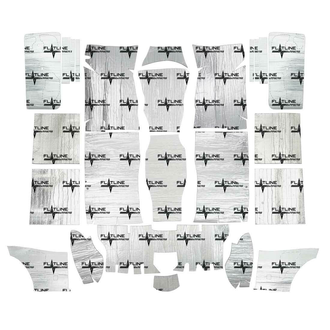 Flatline Barriers 68-74 Chevrolet Nova / Chevy II Complete Interior Insulation Kit - TABX3011