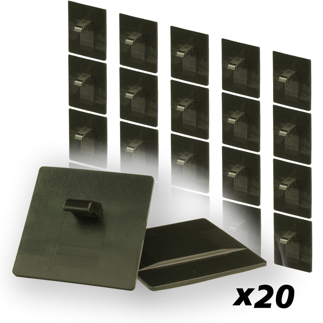 PUI Interiors 1969-1970 Mopar B-Body Convertible Top Boot Clips - TBC02-20