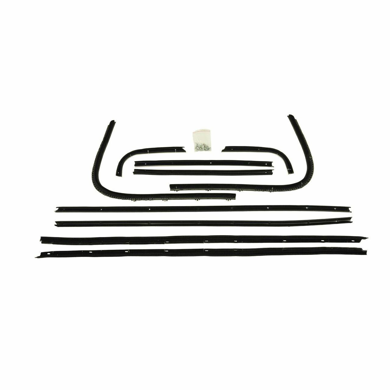 PUI Interiors 1973-1974 Mopar B-Body W/O Plastic Window Felts - WW163