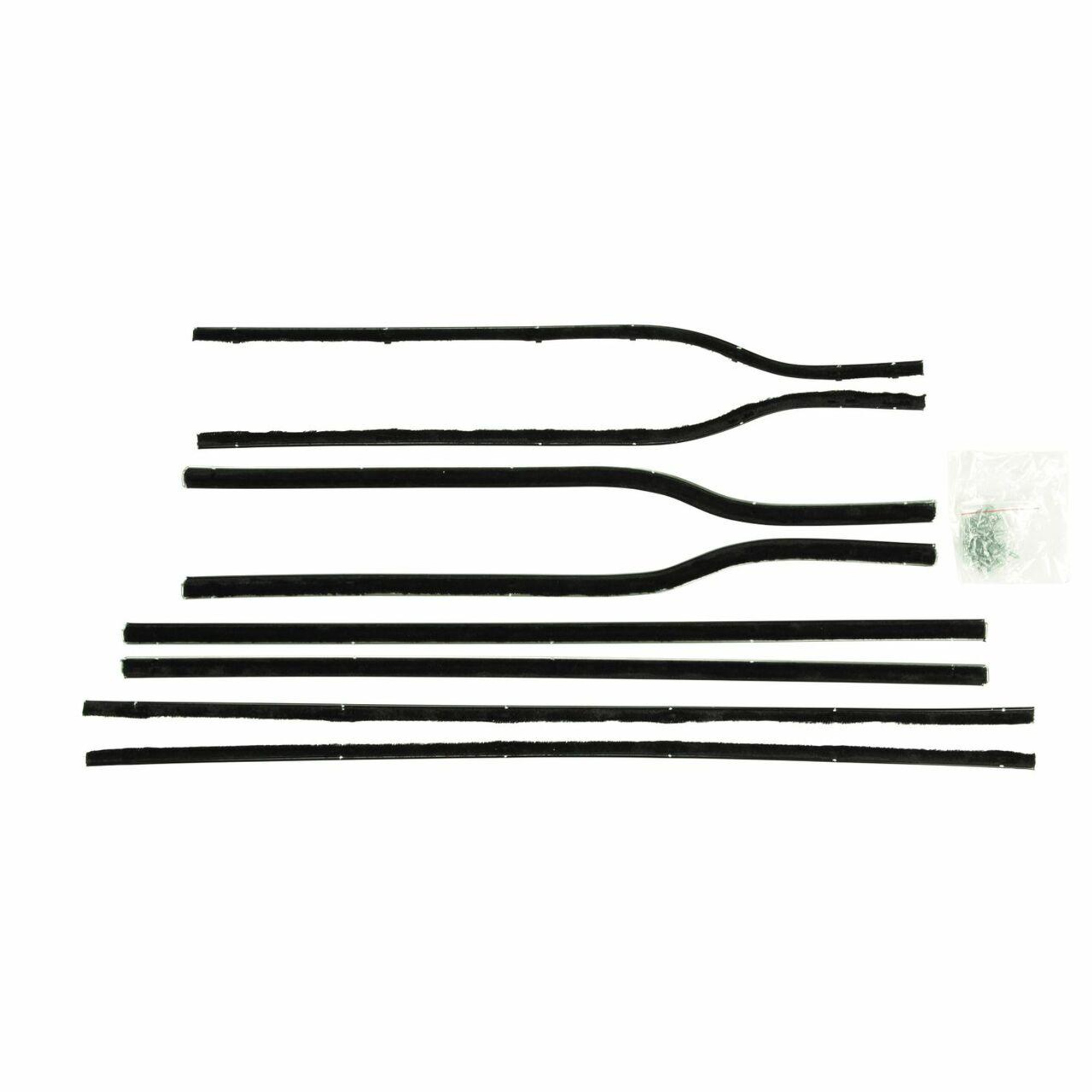 PUI Interiors 1962 Mopar B-Body 2 Door Hardtop Outer Window Felts - WX125