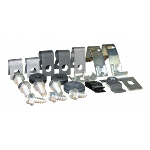 The Right Stuff 1965-66 Ford Mustang W/8cyl, 21 Piece Brake & Fuel Line Clip Set - (ZCS6502)