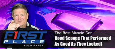 The Best Muscle Car Hood Scoops That Performed As Good As They Looked!