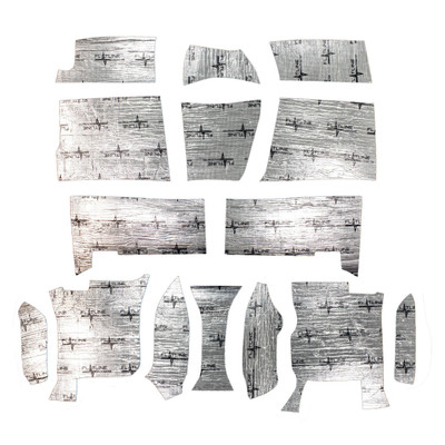 Flatline Barriers 1959-60 Chevy Impala Floor Insulation and Sound Dampening Kit - TABB5013