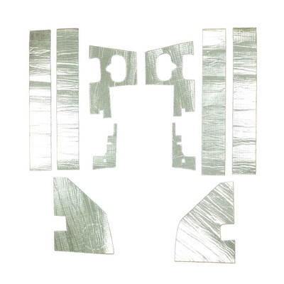 Flatline Barriers 1966-77 Bronco Door Insulation and Sound Dampening Kit - TABLB9001