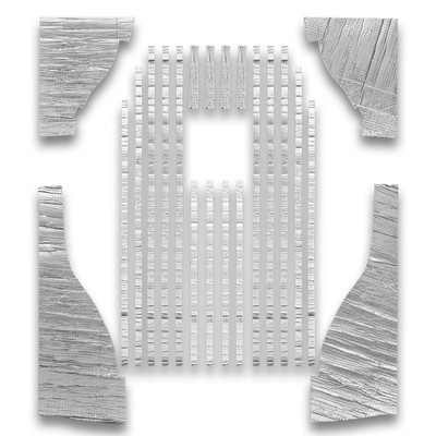 Flatline Barriers 1978-79 Ford Bronco Cargo Insulation and Sound Dampening Kit - TABLB9006