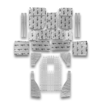 Flatline Barriers 1978-79 Ford Bronco Full Insulation and Sound Dampening Kit - TABLB9008