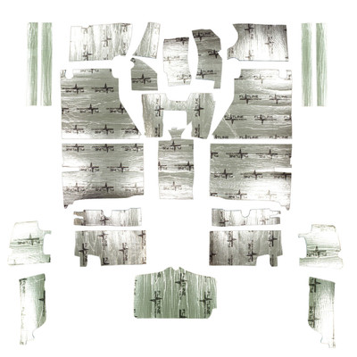 Flatline Barriers 1956-60 Chevrolet Corvette Full Insulation and Sound Dampening Kit - TABV7005