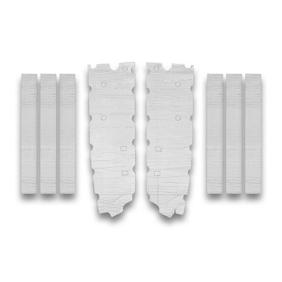 Flatline Barriers 1964-66 Ford Mustang Coupe Door Insulation and Sound Dampening Kit - TABZ6003