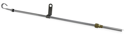 Weiand Small Block Ford Dipstick, Pan-Mounted Dipstick, Chrome Plated Steel - 5899WND-WEI