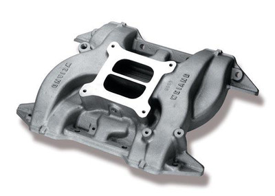 Weiand Mopar Big Block Intake Manifold Medium Rise Dual Plane Square Bore Idle-6000 RPM - 8008WND-WEI
