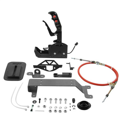 BandM 12-18 Jeep Wrangler, Pro Stick Automatic Shifter w/Console Plate - BM-81162