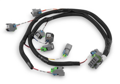 Holley EFI Ford V8 Injector Harness, Evenly Spaced, For Uscar/EV6 Style Injector - EFI-558-212