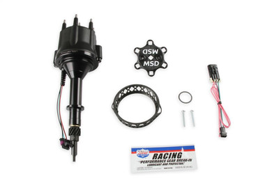 Holley EFI Sniper EFI Hyperspark Distributor, For Jeep 258, Black Billet Housing - EFI-565-307BK