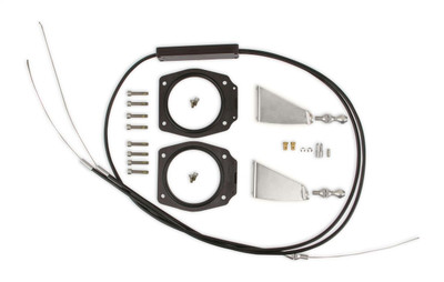 Holley EFI Sniper EFI Throttle Linkage Kit, For GM LS Engines, 92MM, Dual Plenum, Black - EFI-860028