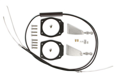 Holley EFI Sniper EFI Throttle Linkage Kit, For GM LS Engines, 102MM, Dual Plenum, Black - EFI-860030