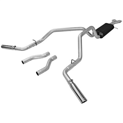 Flowmaster 96-99 Silverado w/5.7L, American Thunder Cat Back Exhaust System - FLO-17468