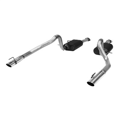 Flowmaster 99-04 Mustang GT w/4.6L SOHC, American Thunder Cat Back Exhaust System - FLO-817312