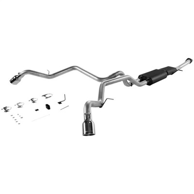 Flowmaster 01-06 Suburban w/5.3L, American Thunder Cat Back Exhaust System - FLO-817342