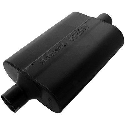 Flowmaster Super 44 Series Chambered Muffler 2.25 Center In and Out Aggressive - FLO-942445