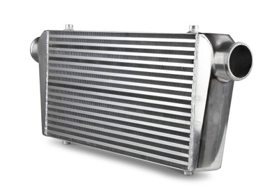 Frostbite Air to Air Intercooler Universal 23.5x12x3 Core w/3 In/Out Polished - FRO-FB609