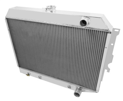 Frostbite 68-74 Charger w/Hemi Swap w/5.7L/6.1L, 4-Row Aluminum Radiator - FRO-FB701
